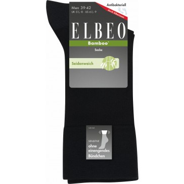 Elbeo Sensitive Bamboo Socke Men schwarz